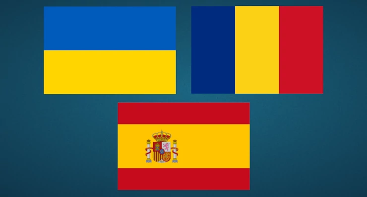 🇺🇦 🇪🇸 🇷🇴 New interface languages